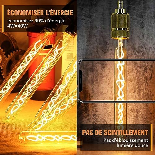 Vue 3 de Edison Vintage Ampoule