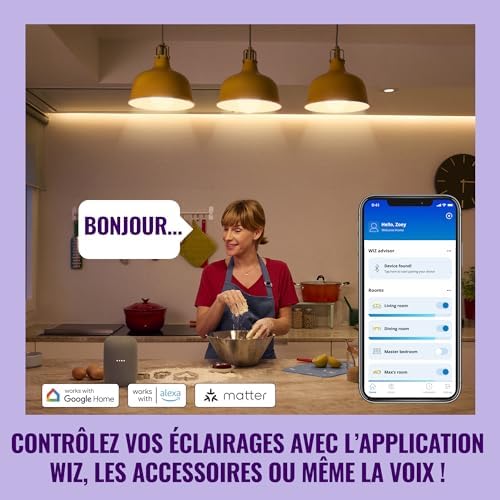 Vue 6 de Wiz Ampoule Led Connectee