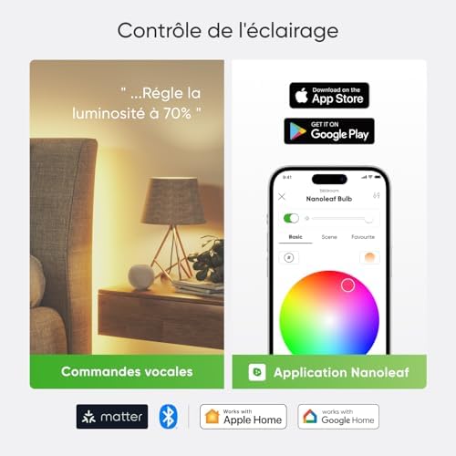 Vue 6 de Nanoleaf Matter Essentials Pack