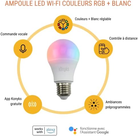 Vue 3 de Konyks Ampoule Connectee Antalya