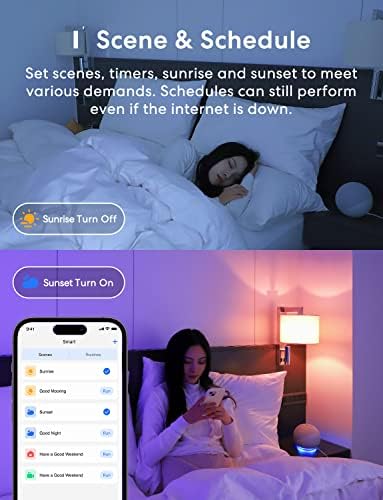 Vue 4 de Meross Ampoule Led Connectee