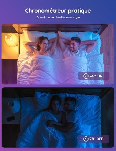 Vue 3 de Govee Ampoules Wifi Et