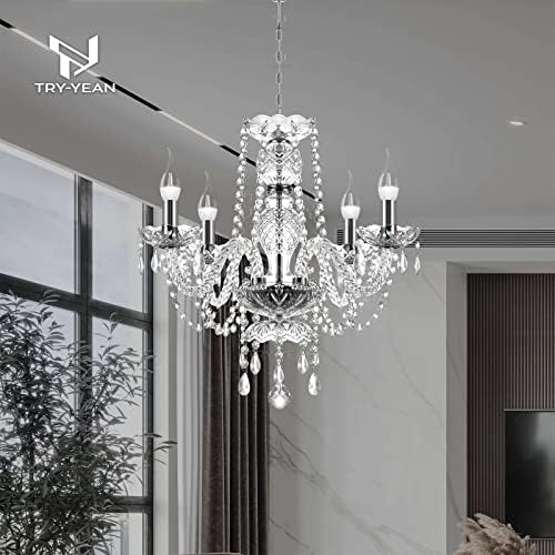 Vue 3 de Tryyean Lustre En Cristal