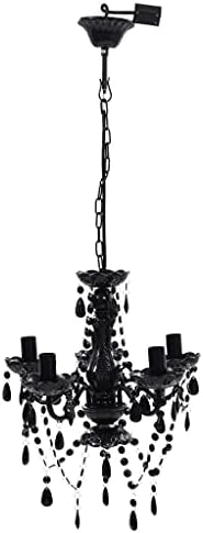 Vue 2 de Lustre Avec Ampoules Crystal
