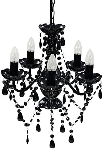 Vue 3 de Lustre Avec Ampoules Crystal