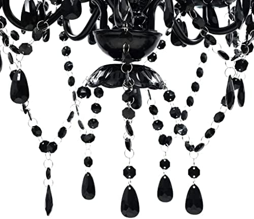 Vue 6 de Lustre Avec Ampoules Crystal