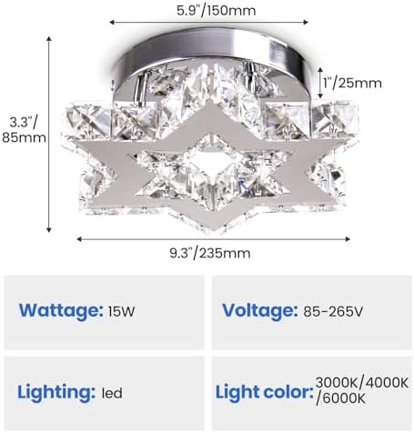 Vue 6 de Cainjiazh Lustre Moderne En