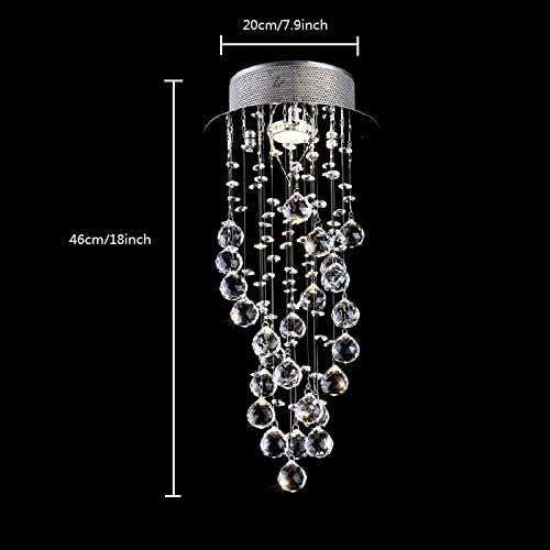 Vue 2 de Trade Elegant Cristal Plafonnier