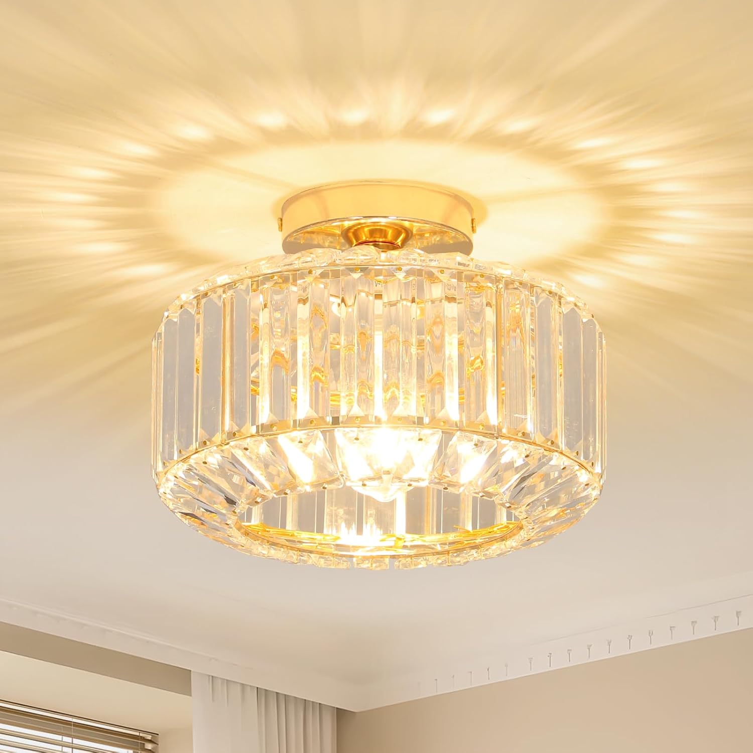 Stepeak Dore Plafonnier Salon