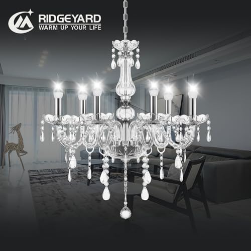 Vue 2 de Ridgeyard Classique Lustre Salon