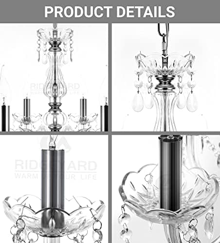 Vue 6 de Ridgeyard Classique Lustre Salon