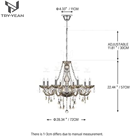 Vue 6 de Tryyean Lustre Bras