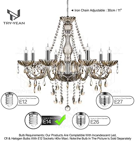 Vue 7 de Tryyean Lustre Bras