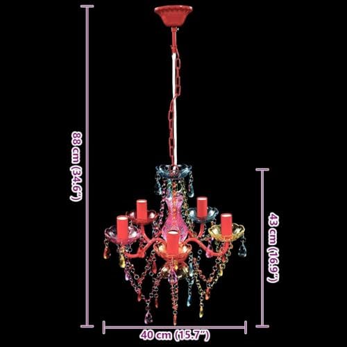 Vue 3 de Vidaxl Lustre En Cristal