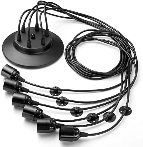 Vue 2 de Ynxing Suspension Edison Vintage