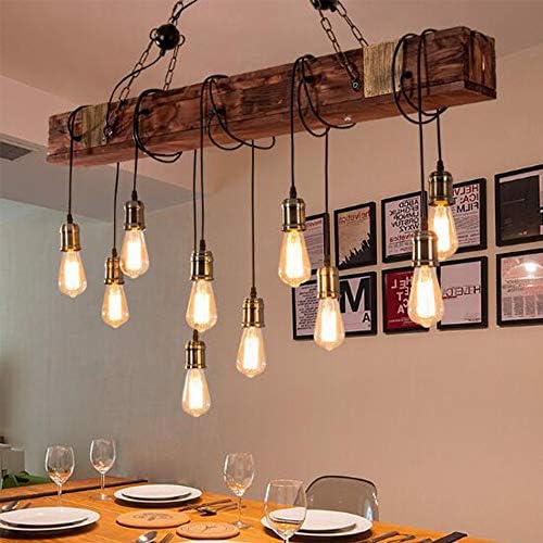 Vue 5 de Lustre Industriel Suspension En