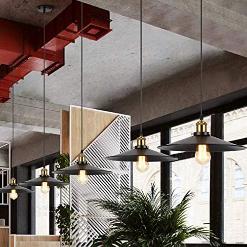 Vue 6 de Metal Retro Suspension Luminaire