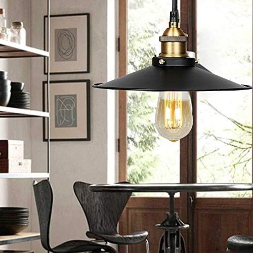 Vue 7 de Metal Retro Suspension Luminaire