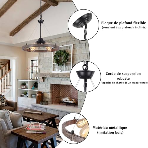 Vue 6 de Mrhyswd Lustre Industriel En