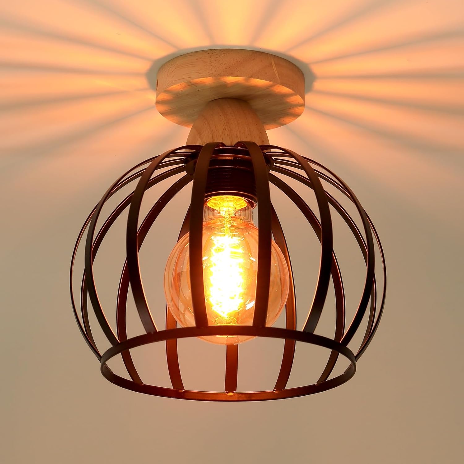 Idegu Luminaire Plafonnier Industriel
