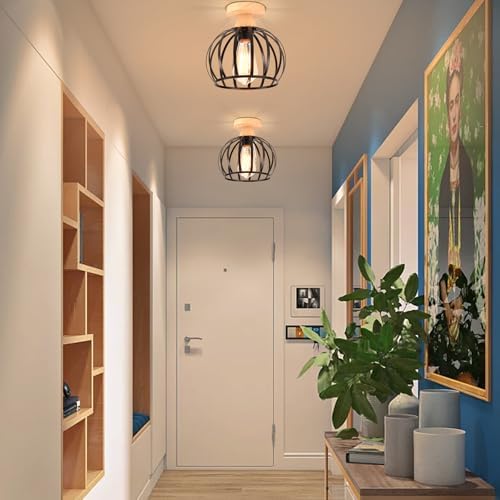 Vue 3 de Idegu Luminaire Plafonnier Industriel