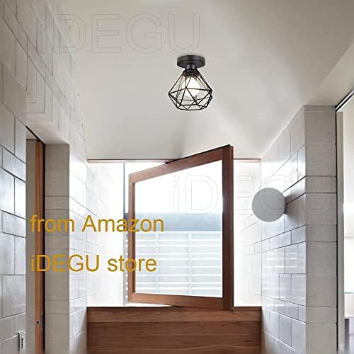 Vue 4 de Idegu Plafonnier Industrielle En