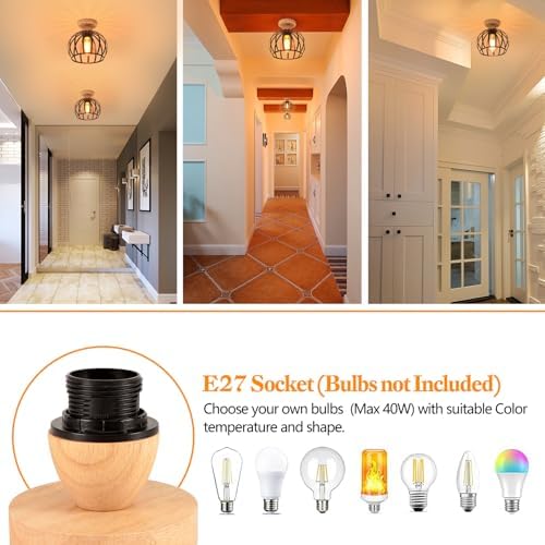 Vue 6 de Idegu Luminaire Plafonnier Industriel