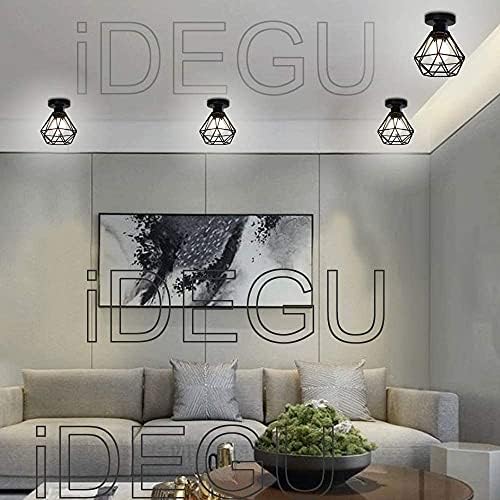 Vue 6 de Idegu Plafonnier Industrielle En