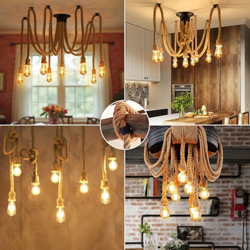 Vue 6 de Anwio Cable Suspension Luminaire