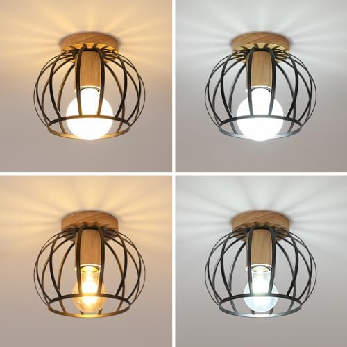 Vue 5 de Pheashine Plafonnier Industriel Vintage