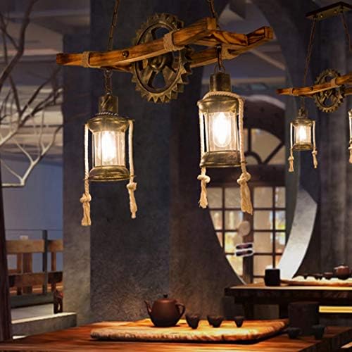 Vue 3 de Pendentif Lampe Vintage Industrielle