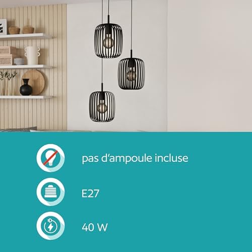 Vue 4 de Eglo Suspension Luminaire Romazzina