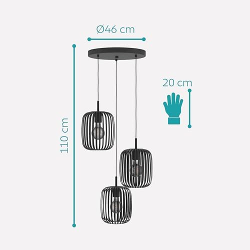 Vue 5 de Eglo Suspension Luminaire Romazzina