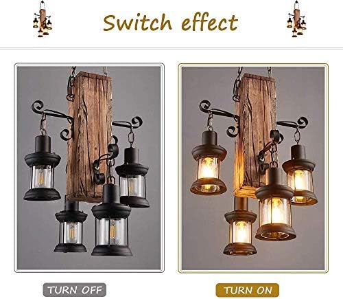 Vue 3 de Hyqjune Lampe Suspension