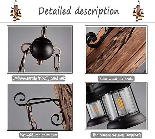 Vue 4 de Hyqjune Lampe Suspension