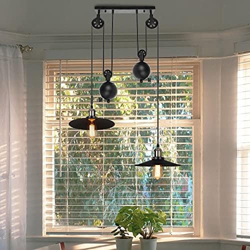 Vue 2 de Idegu Lampes Lustre Industrielle