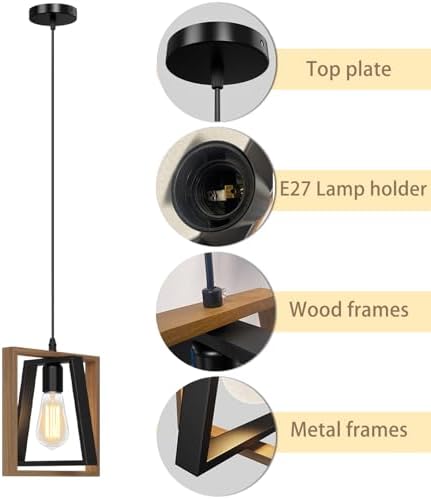 Vue 5 de Hmakgg Suspension Luminaire Cuisine