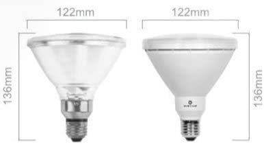 Vue 2 de Par Ampoule Led