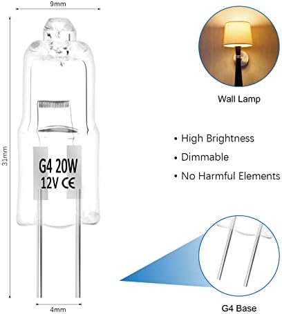 Vue 4 de Ukofew Ampoules Halogenes Gampoule