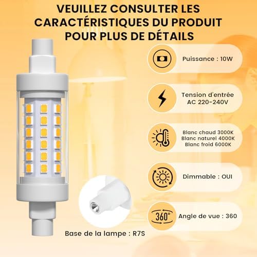 Vue 7 de Lamptobe Rs Mm Led