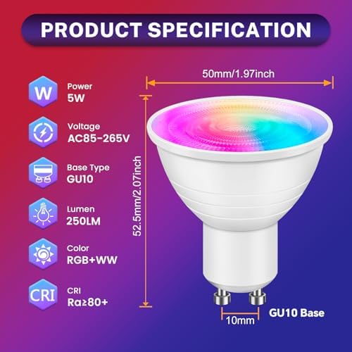 Vue 2 de Liuyife Pack Spots Led