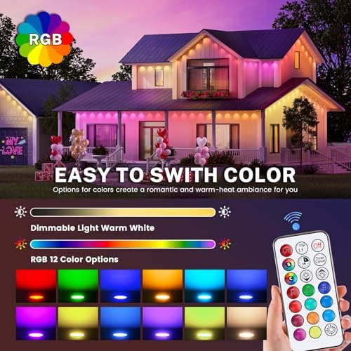 Vue 4 de Liuyife Pack Spots Led