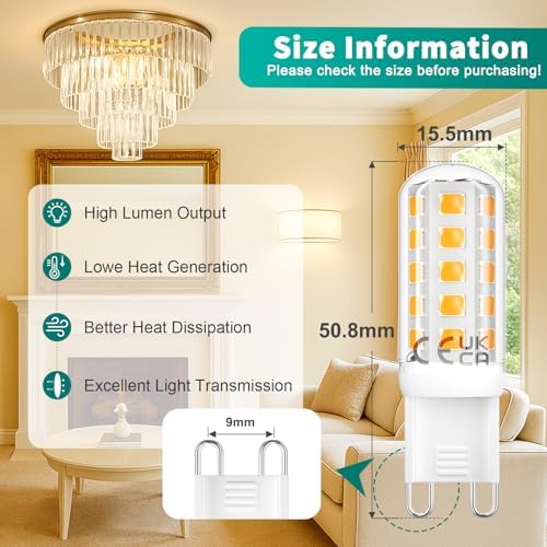 Vue 7 de Dicuno Dimmable Ampoule