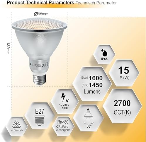 Vue 2 de Eacll Ip Ampoule Led