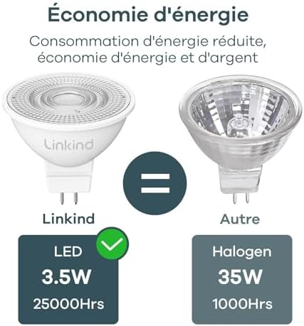 Vue 2 de Linkind Ampoule Led