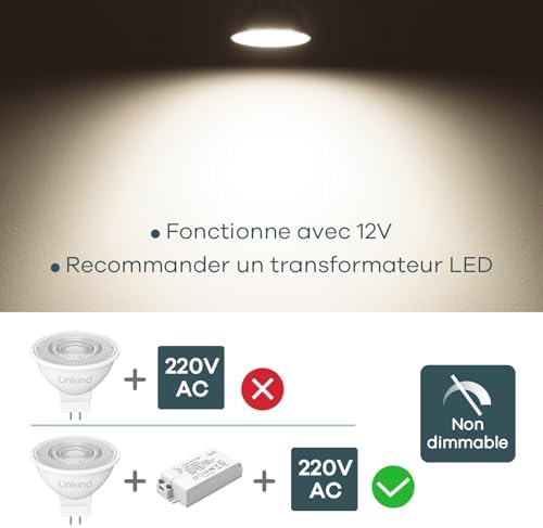 Vue 4 de Linkind Ampoule Led