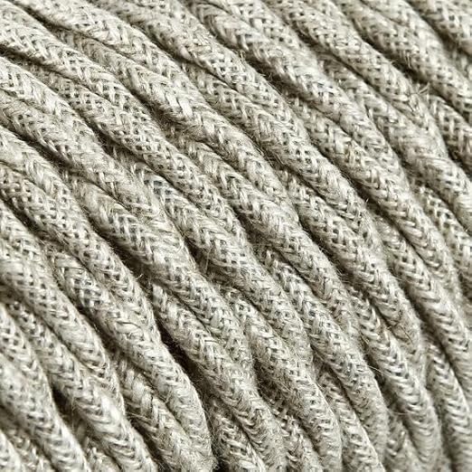 Cable Textile Torsade Lin