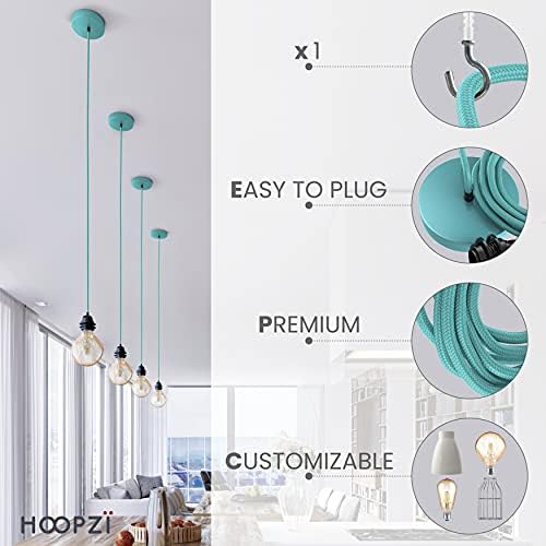 Vue 4 de Hoopzi Cable Suspension Luminaire