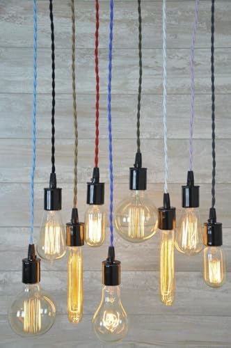 Vue 2 de Cable Declairage Flexible Vintage