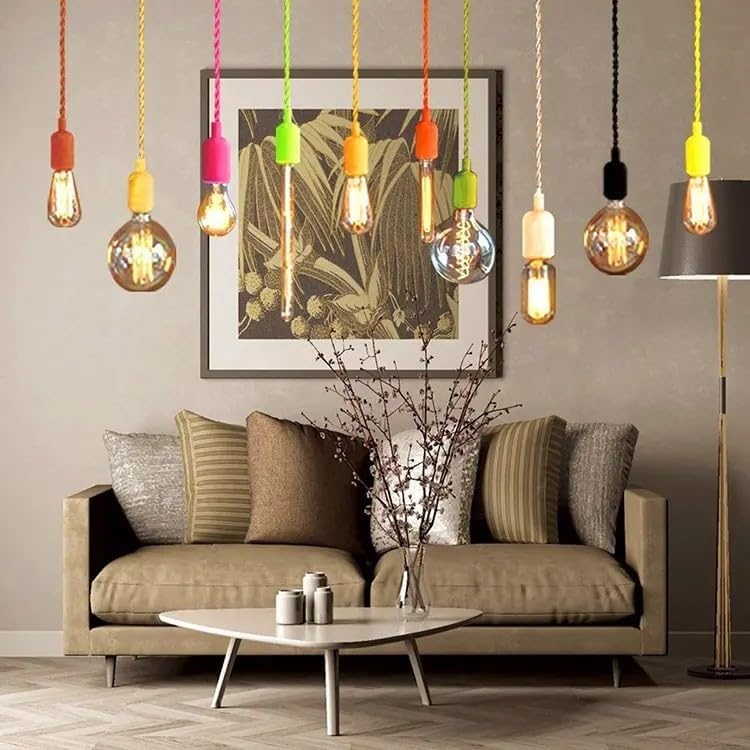 Vue 5 de Cable Declairage Flexible Vintage